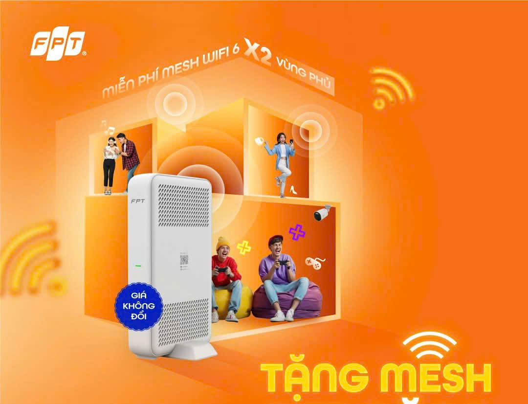 Lắp wifi FPT Đà Nẵng giá rẻ, ưu đãi modem wifi 6 + box 4k mới